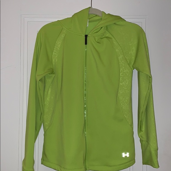 under armour green jacket